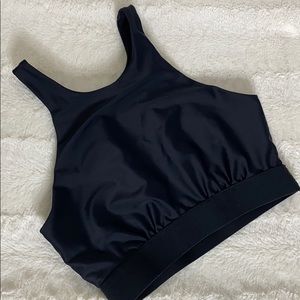 The Onzie Black Medium/Large Ladderback Sports Bra